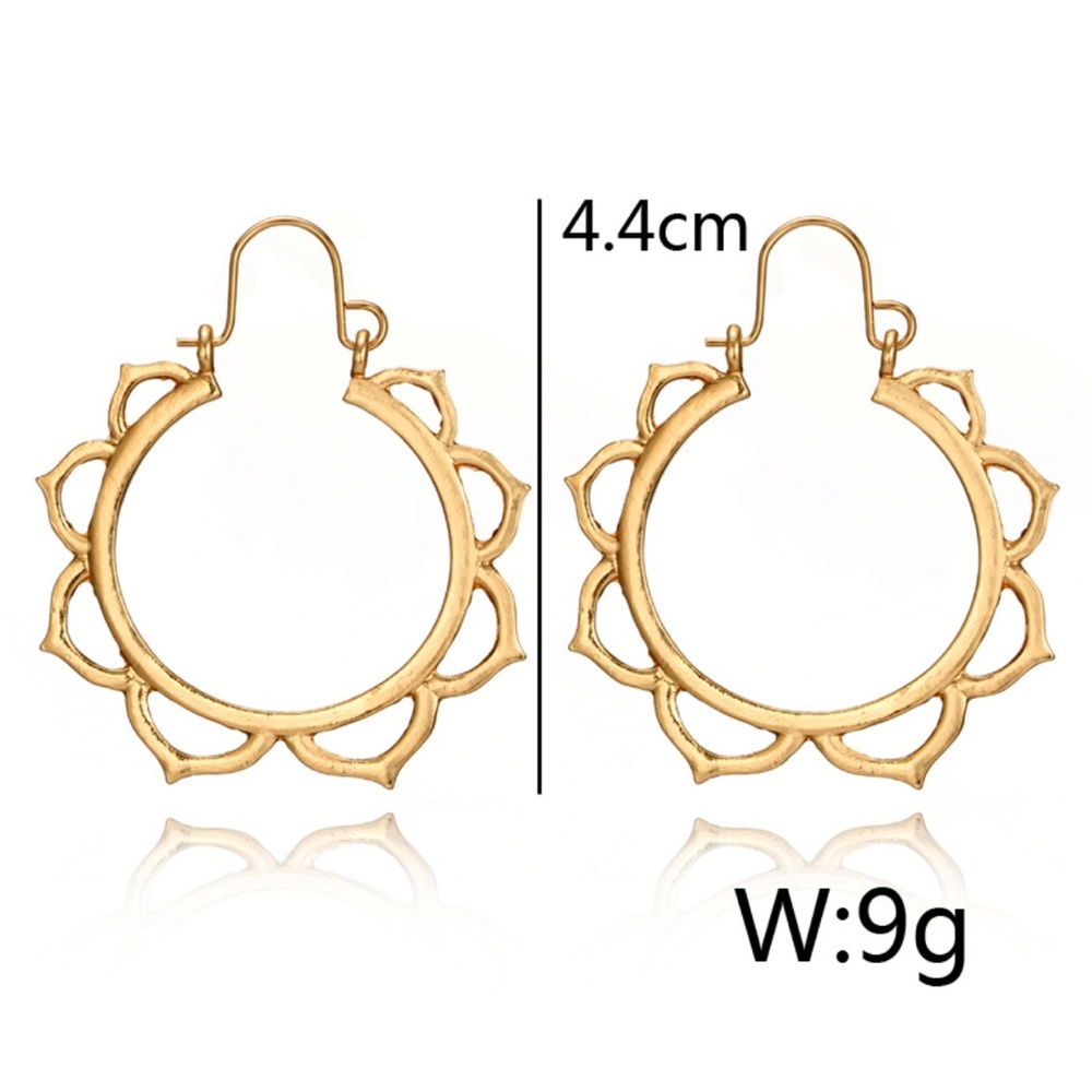 3/$30 Gold Minimalist Bohemian Earrings - Picture 5 of 6